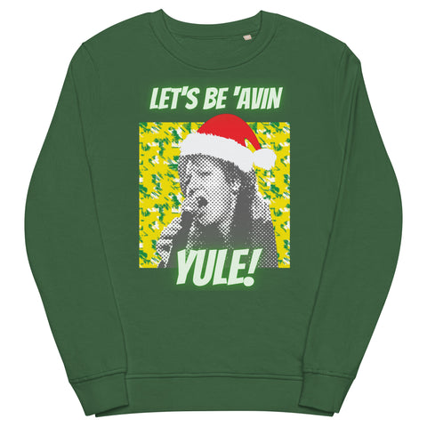 Let's Be ‘Avin Yule - Norwich City Delia Smith Christmas Jumper - green