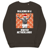 'Walking in a Winter Netherlands' - Holland '88 Christmas Jumper - charcoal