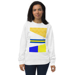 Leeds 90s Sweatshirt - White (women's fit)