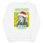 Let's Be ‘Avin Yule - Norwich City Delia Smith Christmas Jumper - white