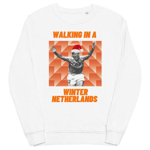 'Walking in a Winter Netherlands' - Holland '88 Christmas Jumper - white