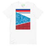 England Classic Football Shirt Mash-up T-Shirt - white